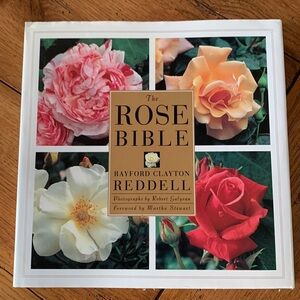The Rose Bible Hardcover Book by Rayford C. Reddell w/ Forward by Martha Stewart
